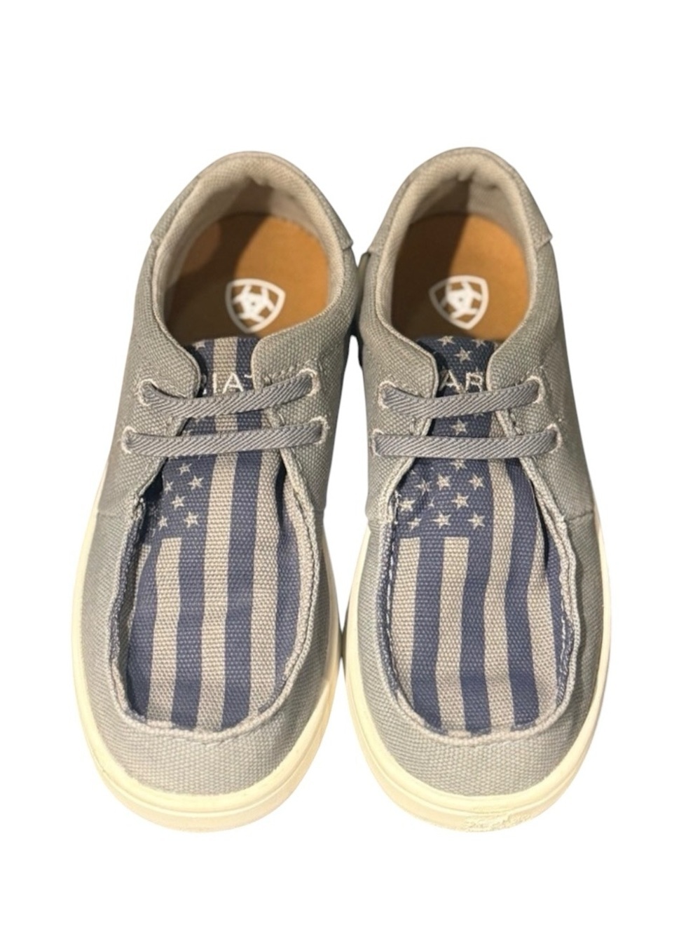 Ariat kids Hilo Canvas Slip On sz: 1 - Picture 2 of 7